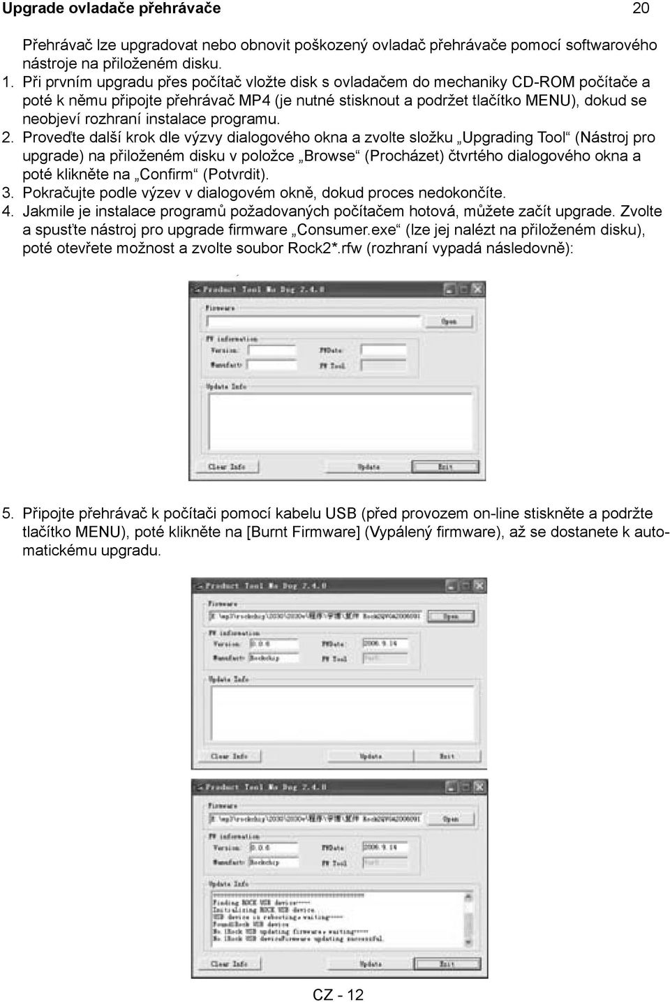 instalace programu. 2.
