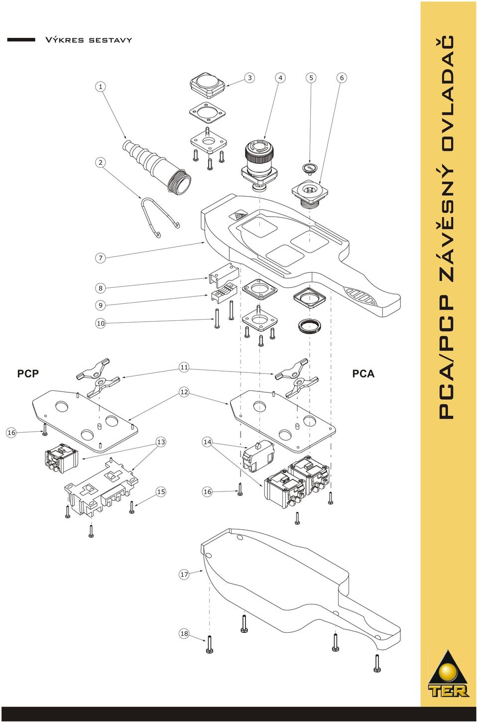 PCA PCA/PCP Závesný