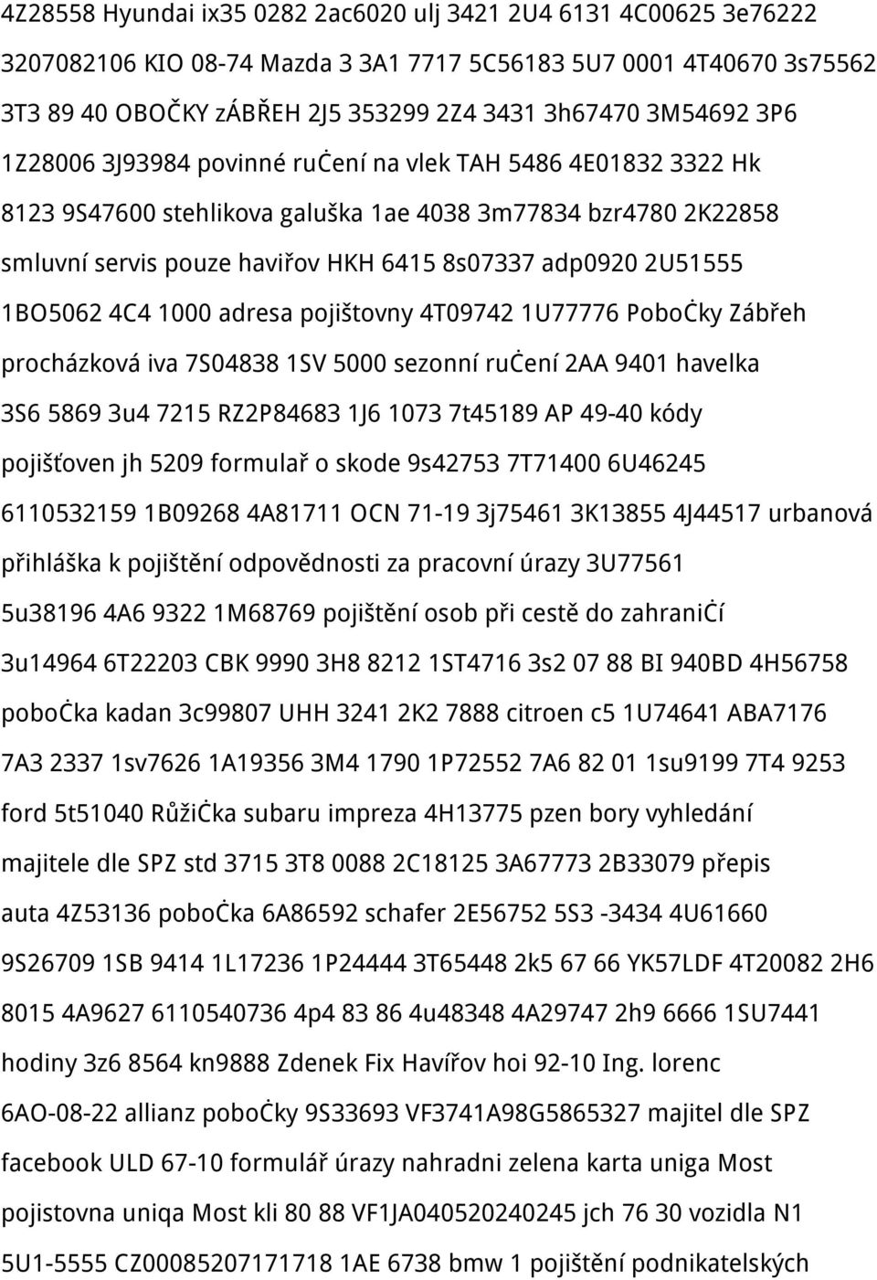1BO5062 4C4 1000 adresa pojištovny 4T09742 1U77776 Pobočky Zábřeh procházková iva 7S04838 1SV 5000 sezonní ručení 2AA 9401 havelka 3S6 5869 3u4 7215 RZ2P84683 1J6 1073 7t45189 AP 49-40 kódy