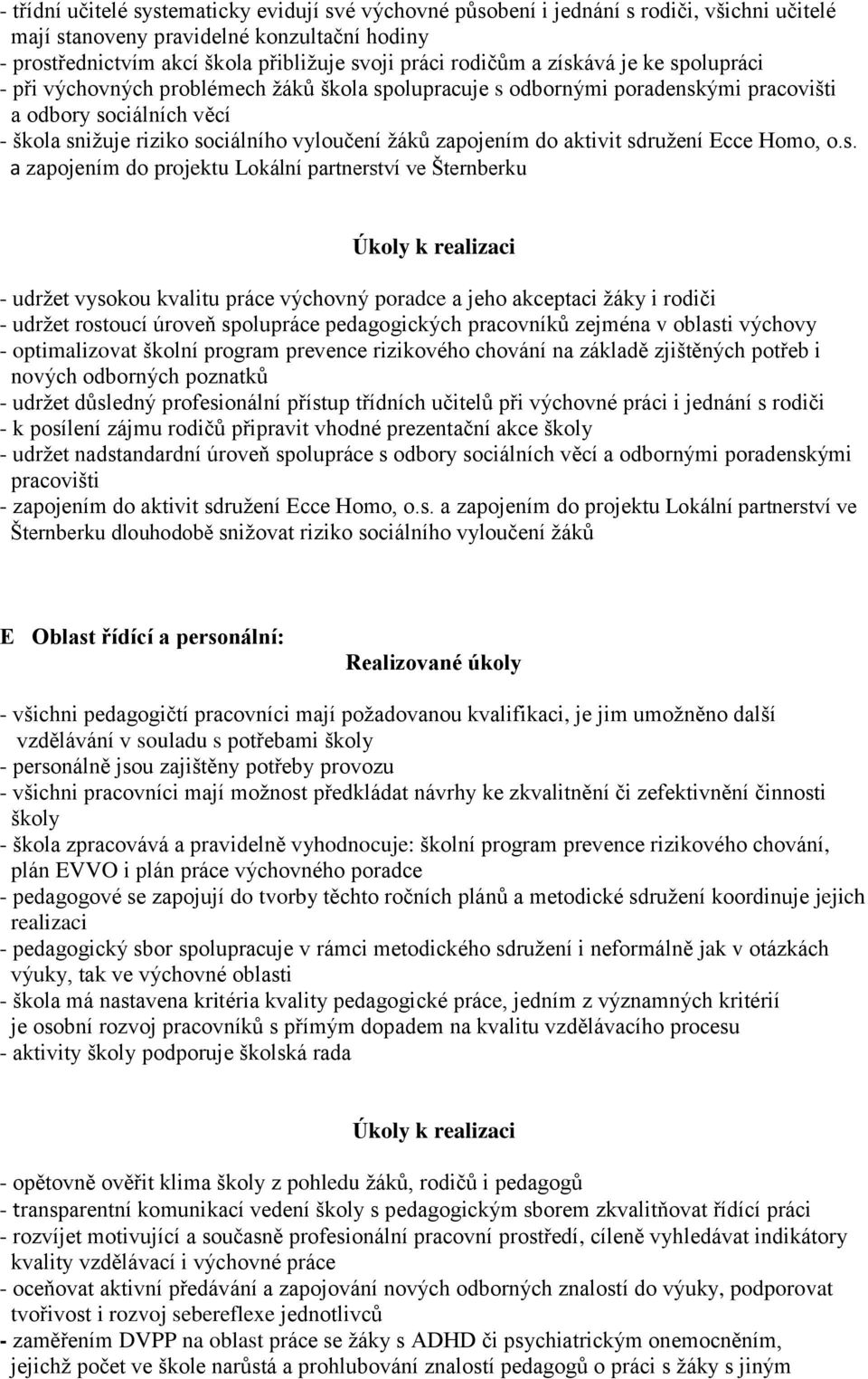 zapojením do aktivit sd