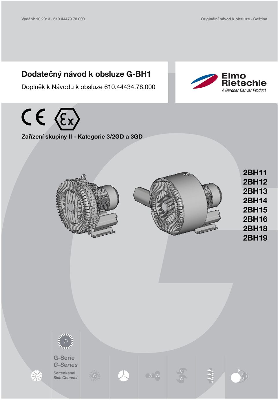 G-BH1 Doplněk k Návodu k obsluze 610.44434.78.