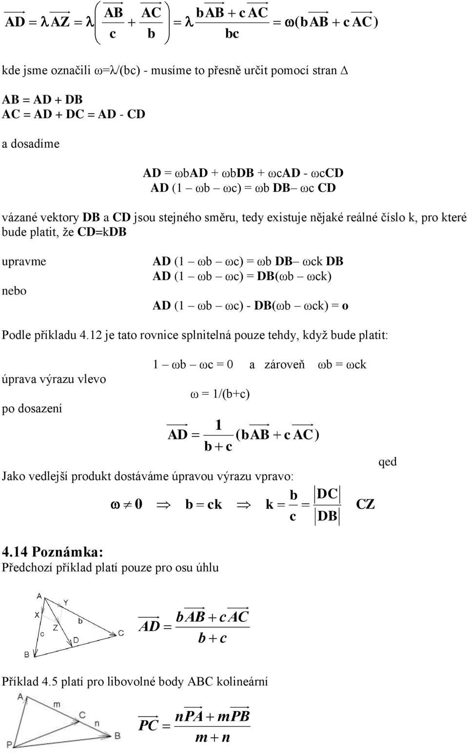 DB(ω ωk) = o Podle příkladu 4.