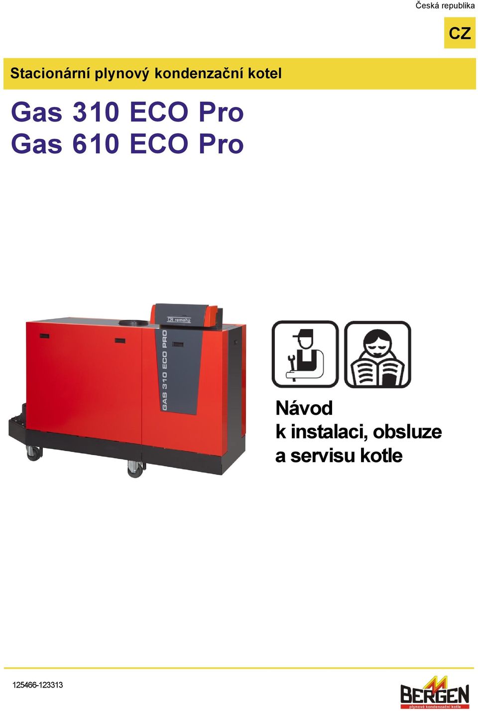 ECO Pro Gas 610 ECO Pro Návod k