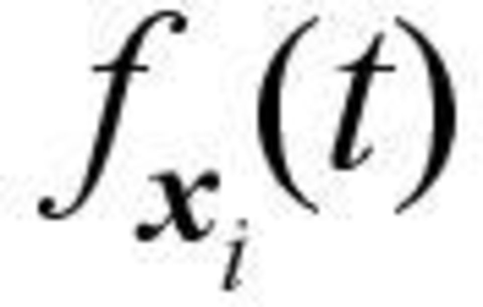 .., n, se vynášejí jako funkce proměnné t v ntervalu -π # t # π. Funkce f mají řadu výhodných vlastností: a) Funkce f zachovávají průměr.