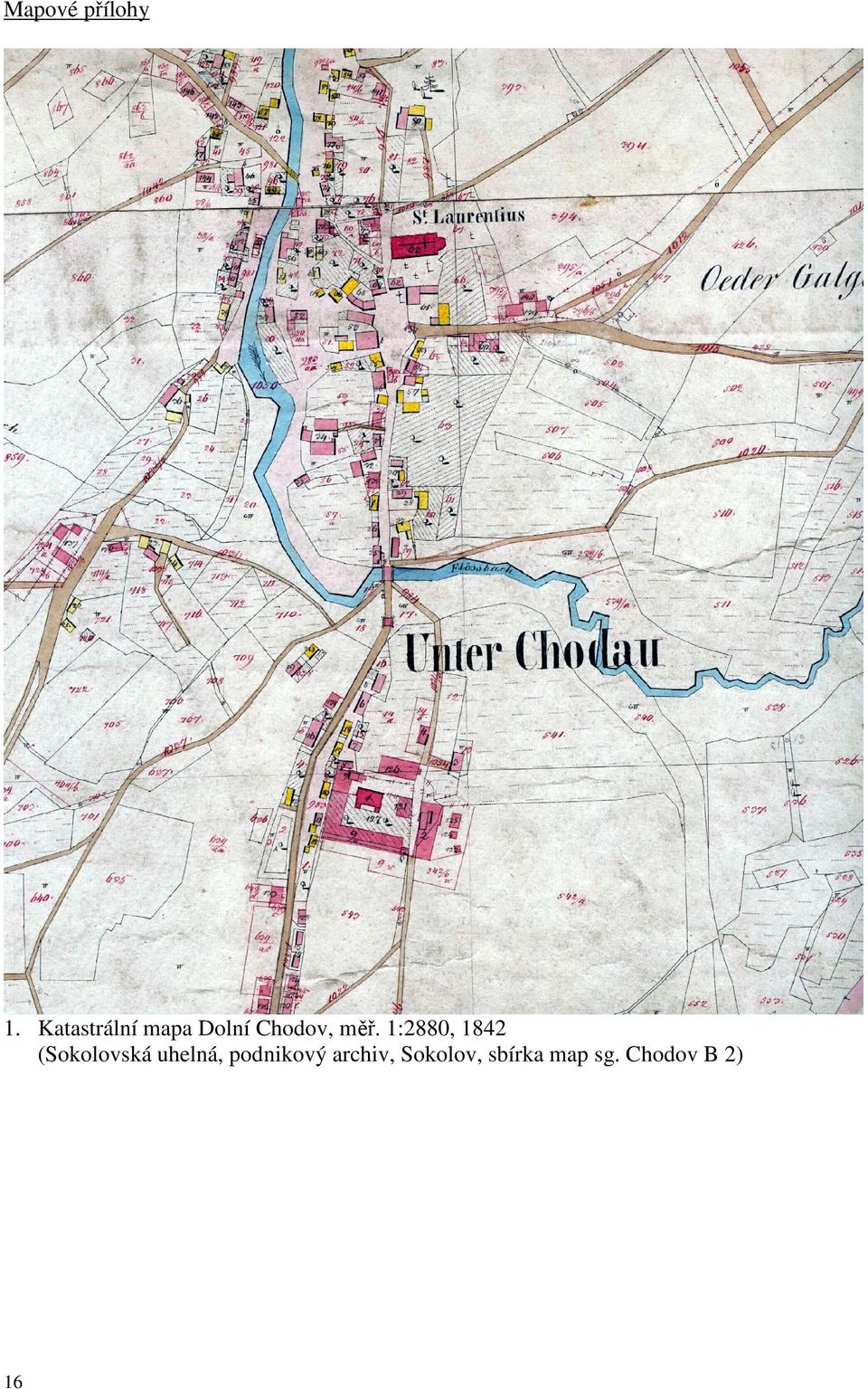 1:2880, 1842 (Sokolovská uhelná,