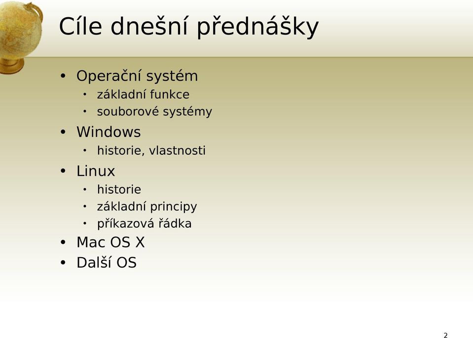 historie, vlastnosti Linux historie