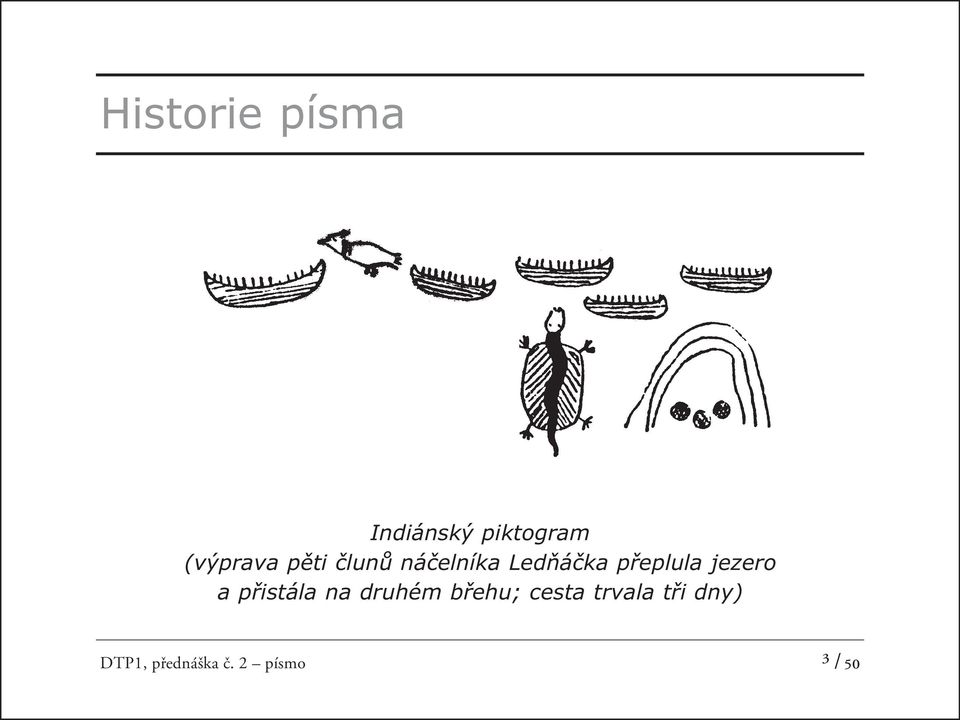 přeplula jezero a přistála na druhém