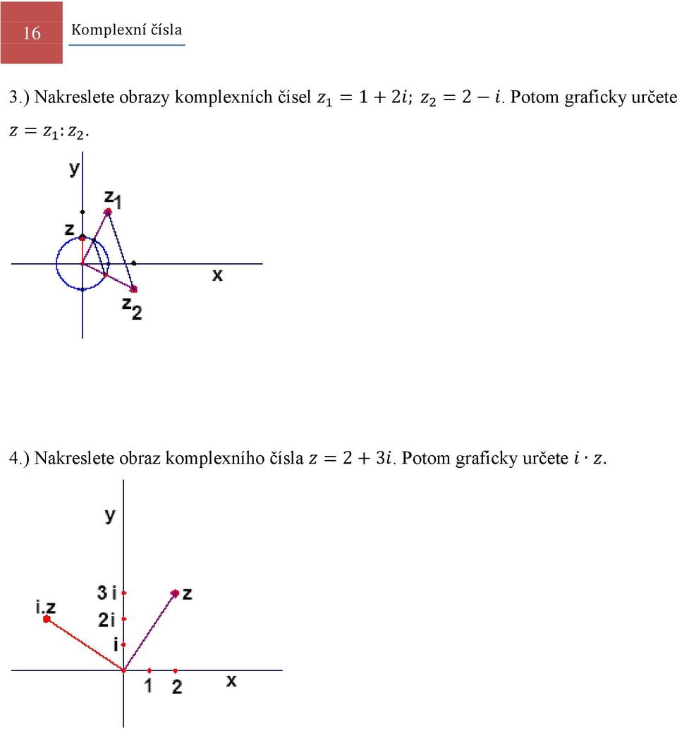 čísel. Potom graficky určete. 4.