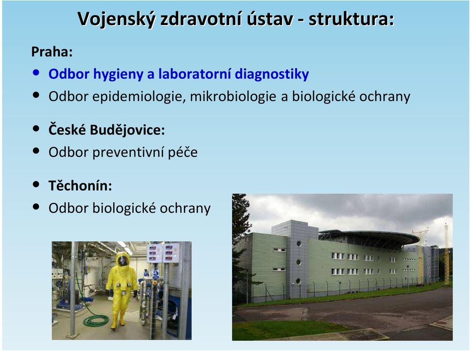 mikrobiologie a biologické ochrany České Budějovice: