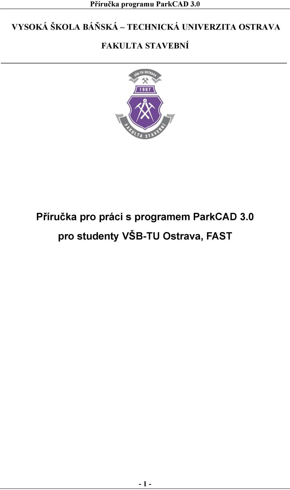 Příručka pro práci s programem
