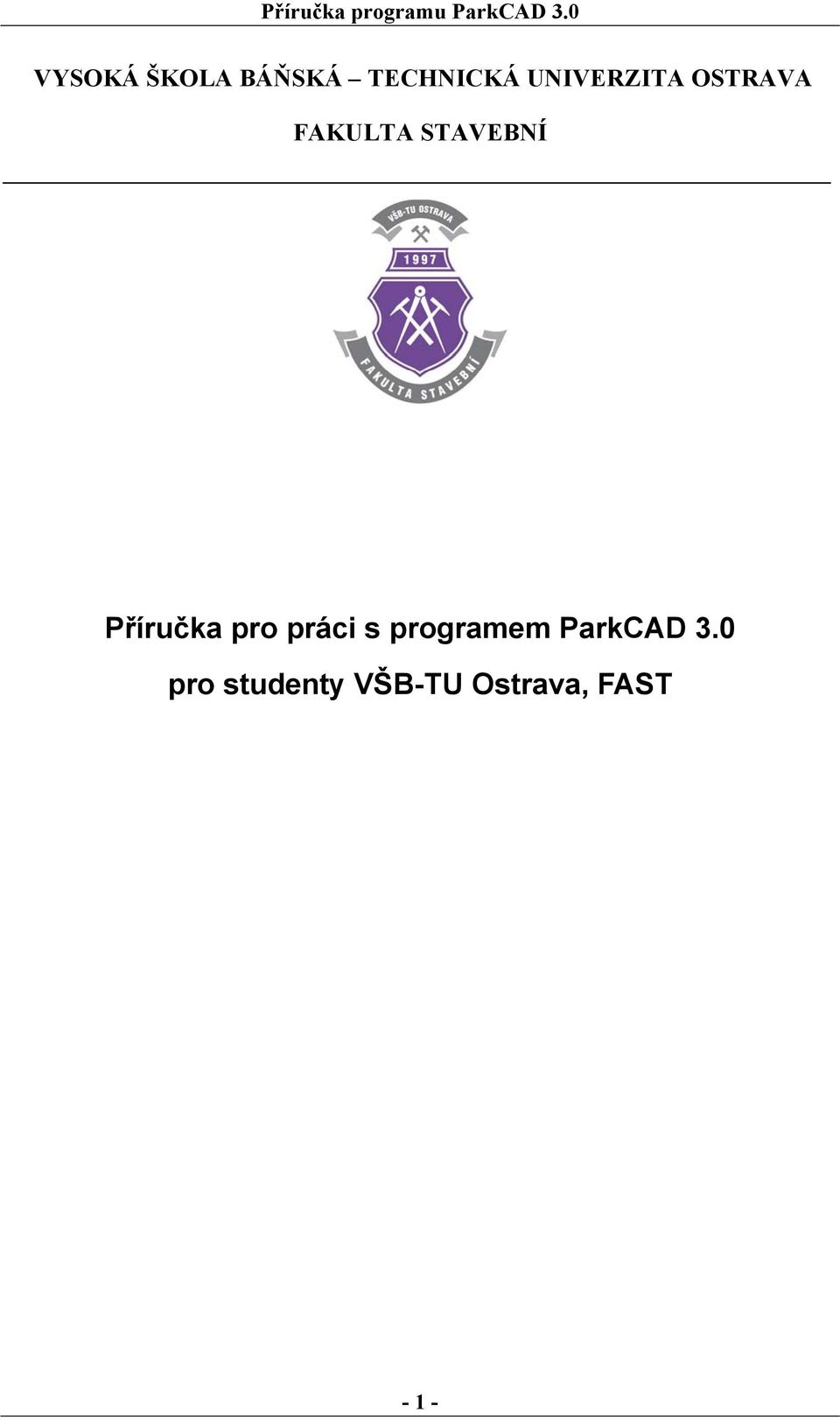 Příručka pro práci s programem