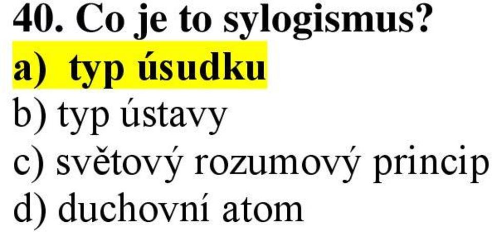 ústavy c) světový