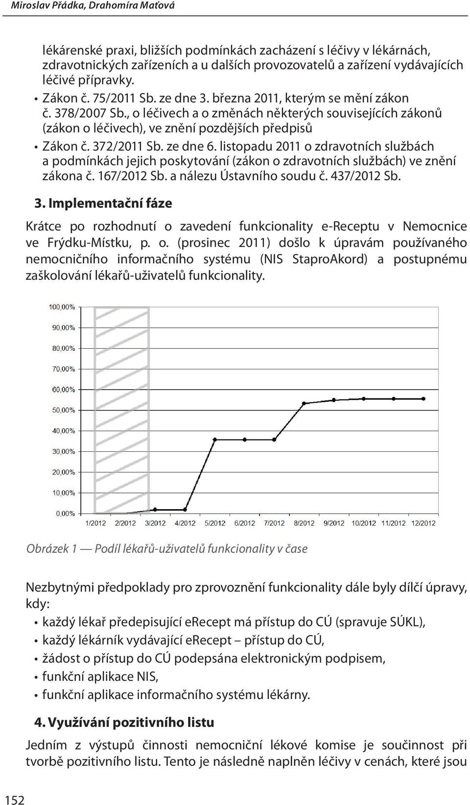 372/2011 Sb. ze dne 6. listopadu 2011 o zdravotních službách a podmínkách jejich poskytování (zákon o zdravotních službách) ve znění zákona č. 167/2012 Sb. a nálezu Ústavního soudu č. 437/2012 Sb. 3.