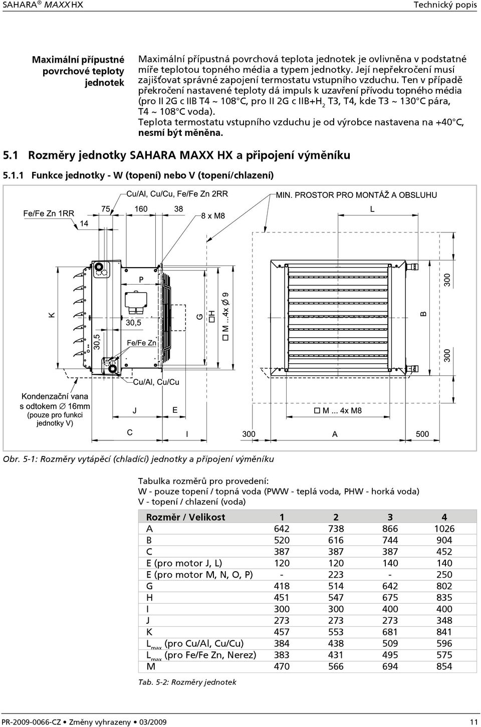 Ten v případě překročení nastavené teploty dá impuls k uzavření přívodu topného média (pro II 2G c IIB T4 ~ 108 C, pro II 2G c IIB+H 2 T3, T4, kde T3 ~ 130 C pára, T4 ~ 108 C voda).