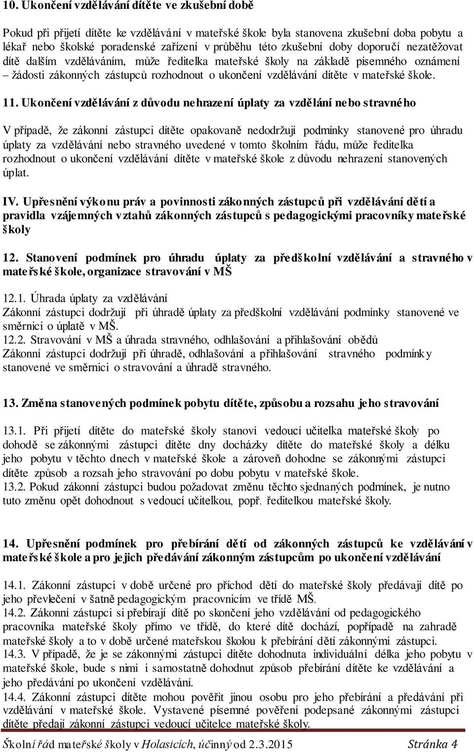 škole. 11.