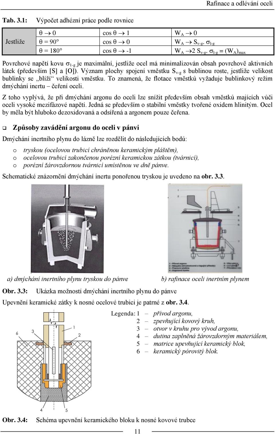 Význam plchy spjení vměstku S v-g s bublinu rste, jestliže velikst bublinky se blíží veliksti vměstku. T znamená, že fltace vměstků vyžaduje bublinkvý režim dmýchání inertu čeření celi.