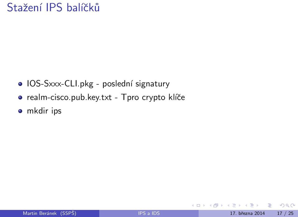 key.txt - Tpro crypto kĺıče mkdir ips