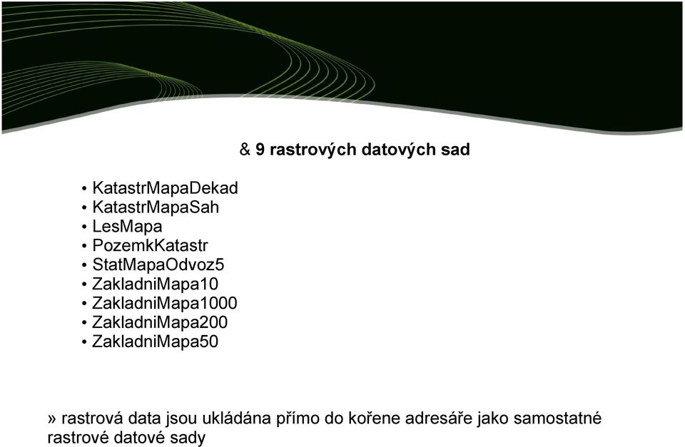 ZakladniMapa1000 ZakladniMapa200 ZakladniMapa50» rastrová data