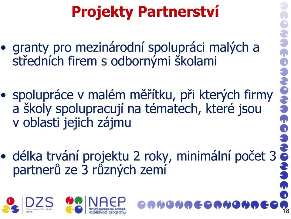 kterých firmy a školy spolupracují na tématech, které jsou v oblasti