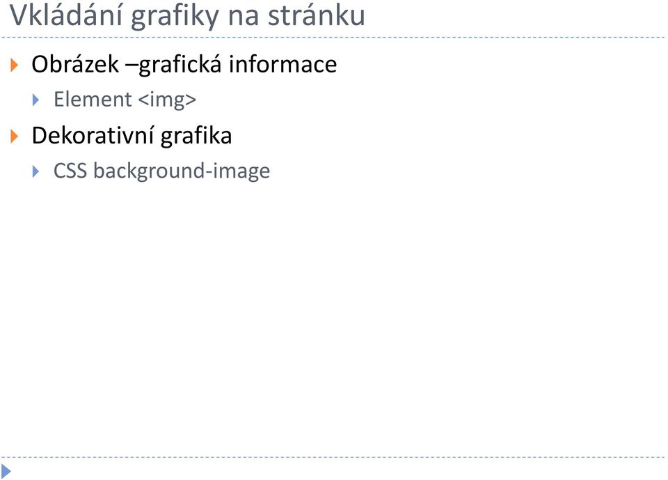 Element <img> Dekorativní