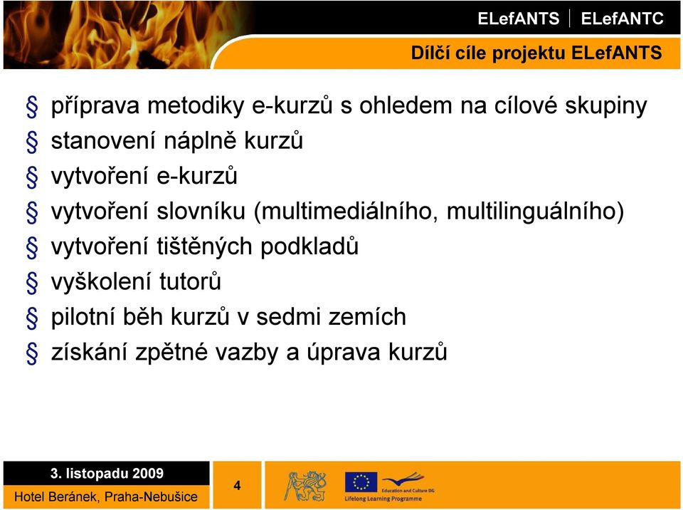 slovníku (multimediálního, multilinguálního) vytvoření tištěných podkladů