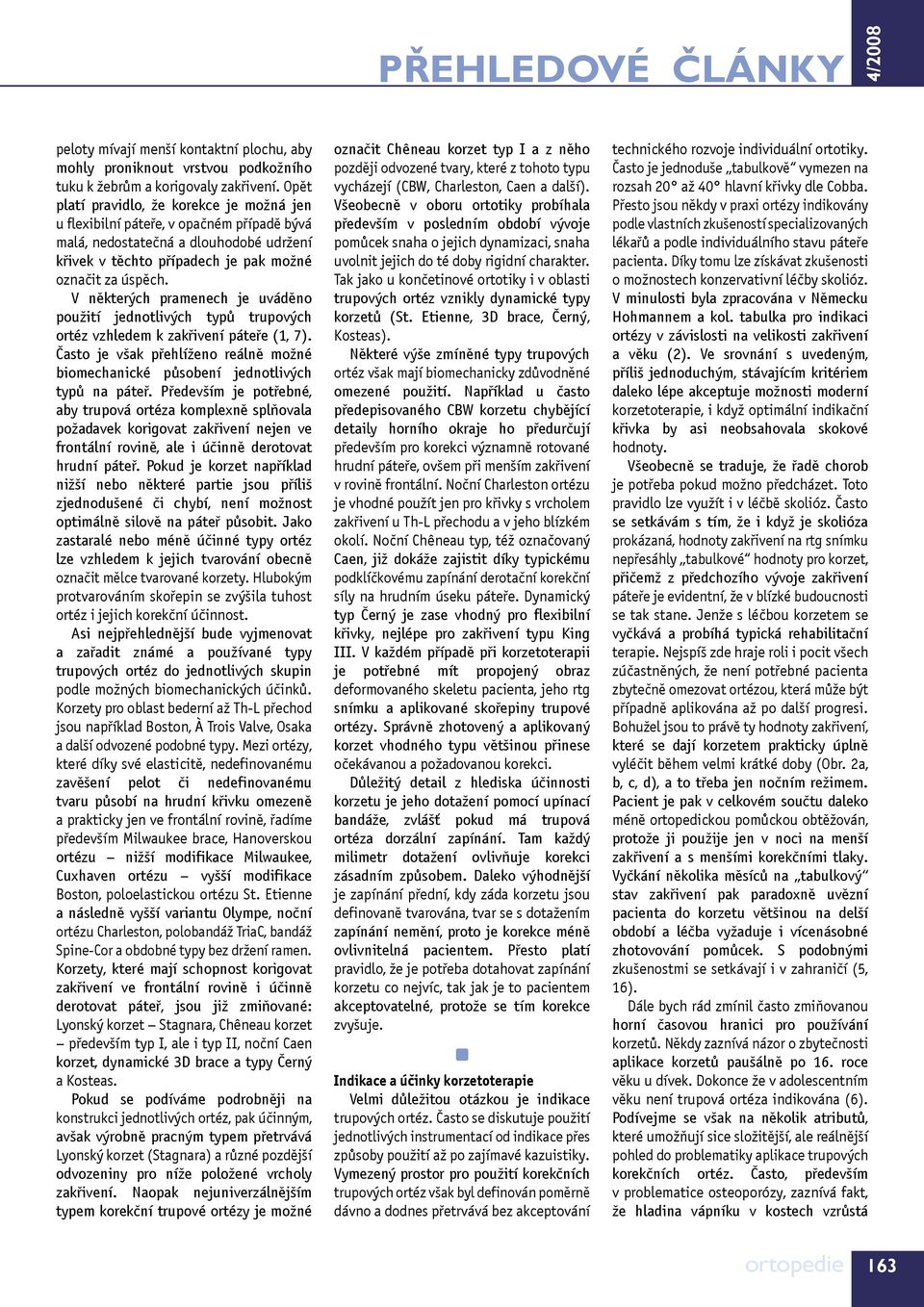Technické možnosti konzervativní léčby skolióz. Technical possibilities of  conservative treatment of scolioses - PDF Free Download