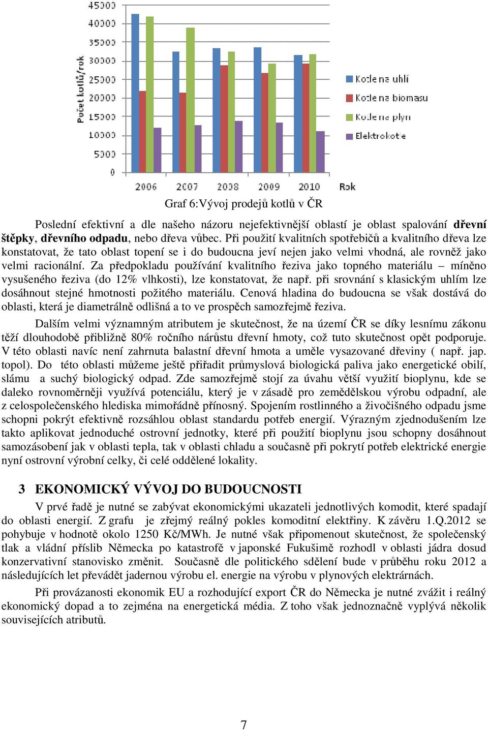 Za předpokladu používání kvalitního řeziva jako topného materiálu míněno vysušeného řeziva (do 12% vlhkosti), lze konstatovat, že např.