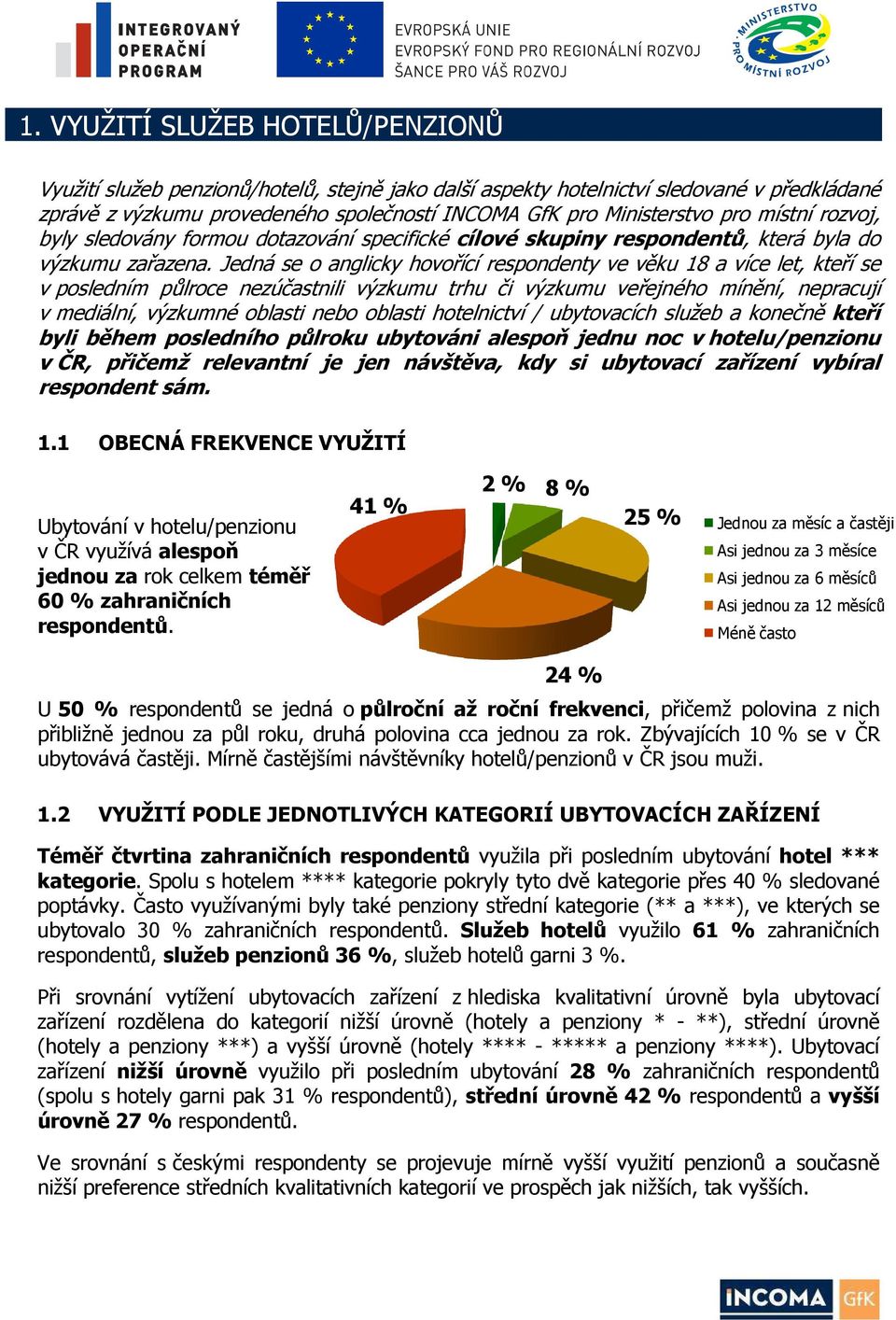 Jedná se o anglicky hovořící respondenty ve věku 18 a více let, kteří se v posledním půlroce nezúčastnili výzkumu trhu či výzkumu veřejného mínění, nepracují v mediální, výzkumné oblasti nebo oblasti