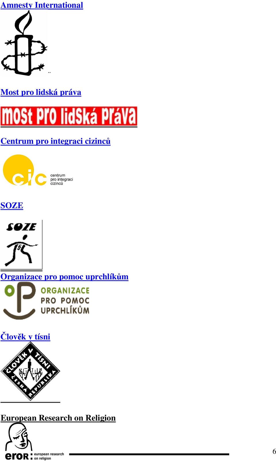 SOZE Organizace pro pomoc uprchlíkům