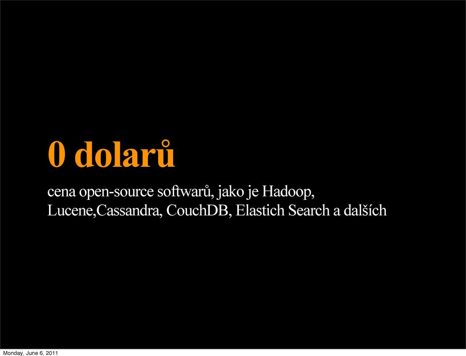 Lucene,Cassandra,