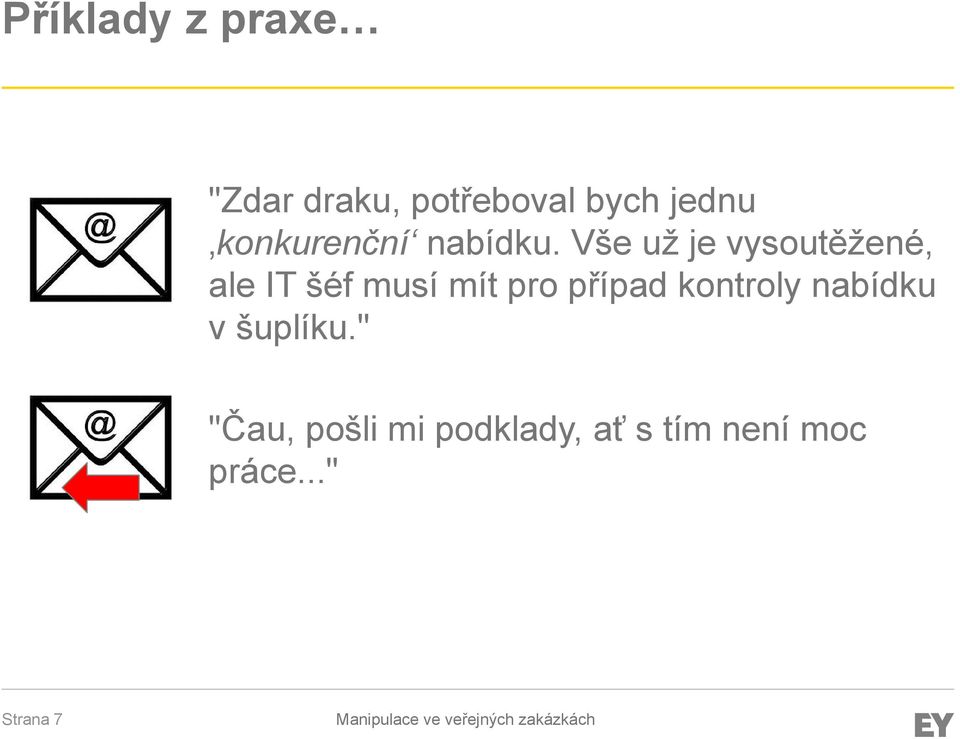 Vše už je vysoutěžené, ale IT šéf musí mít pro případ