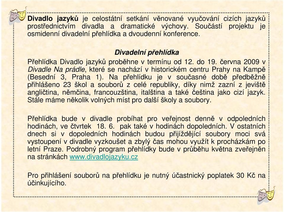 Divadlo jazyků - PDF Stažení zdarma