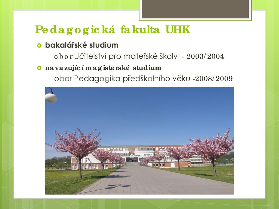 školy - 2003/2004 navazující magisterské