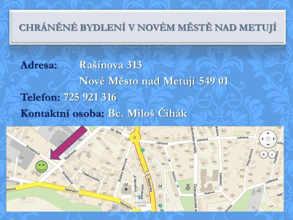 Město nad Metují 549 01 Telefon: 725