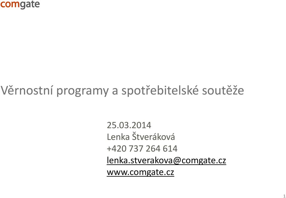 2014 Lenka Štveráková +420 737