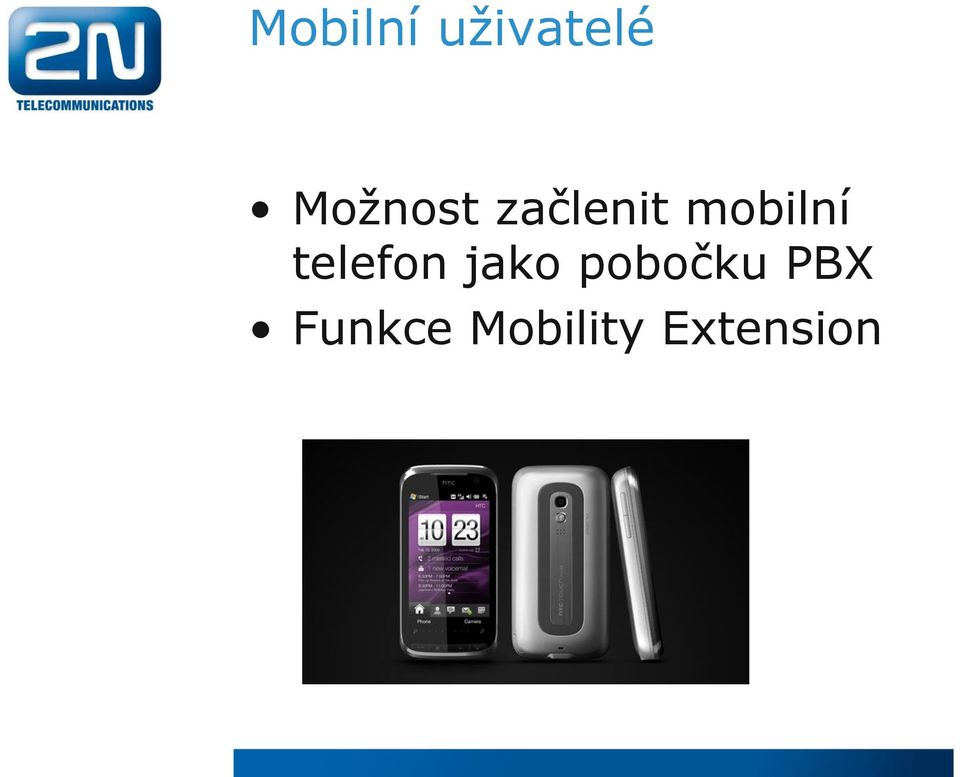 mobilní telefon jako