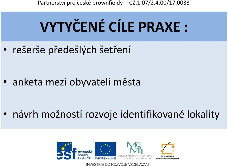 obyvateli města návrh možností