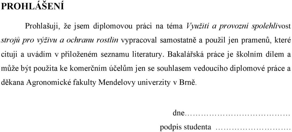 seznamu literatury.