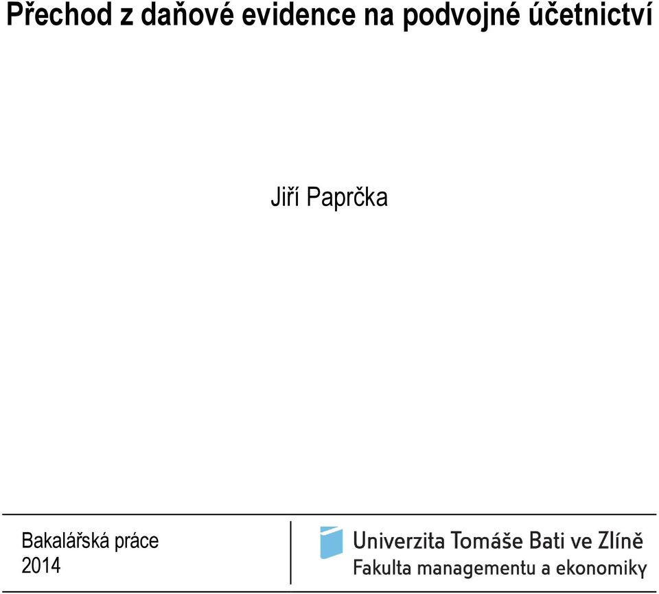 účetnictví Jiří