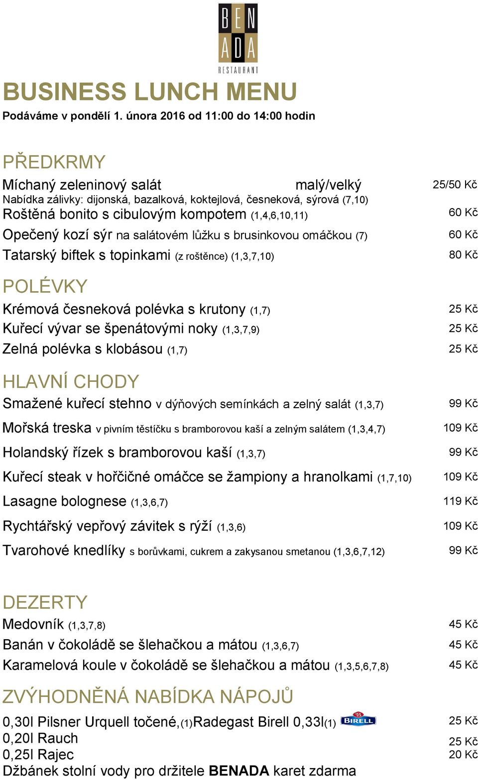s krutony (1,7) Smažené kuřecí stehno v dýňových semínkách a