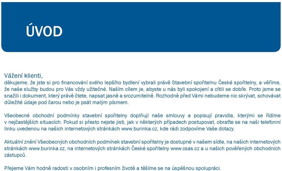 Všeobecné obchodní podmínky Stavební spořitelny České spořitelny, a. s. -  PDF Stažení zdarma