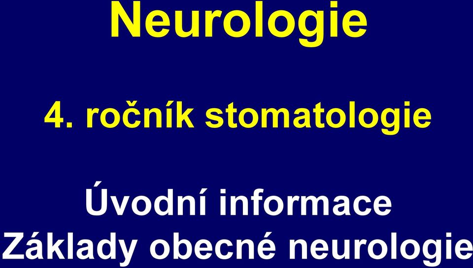 stomatologie