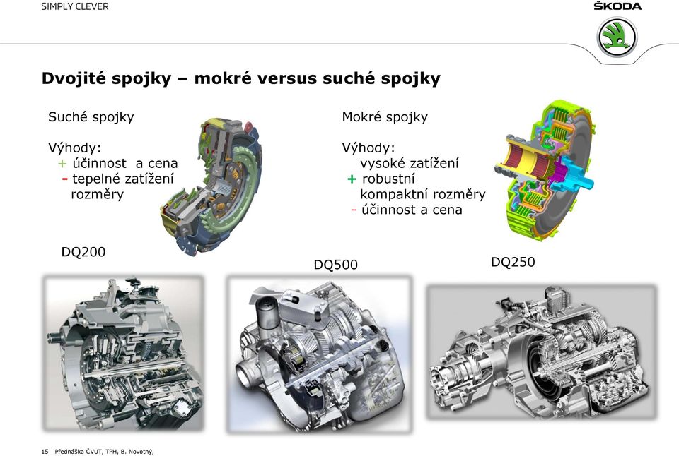 spojky Výhody: vysoké zatížení + robustní kompaktní rozměry