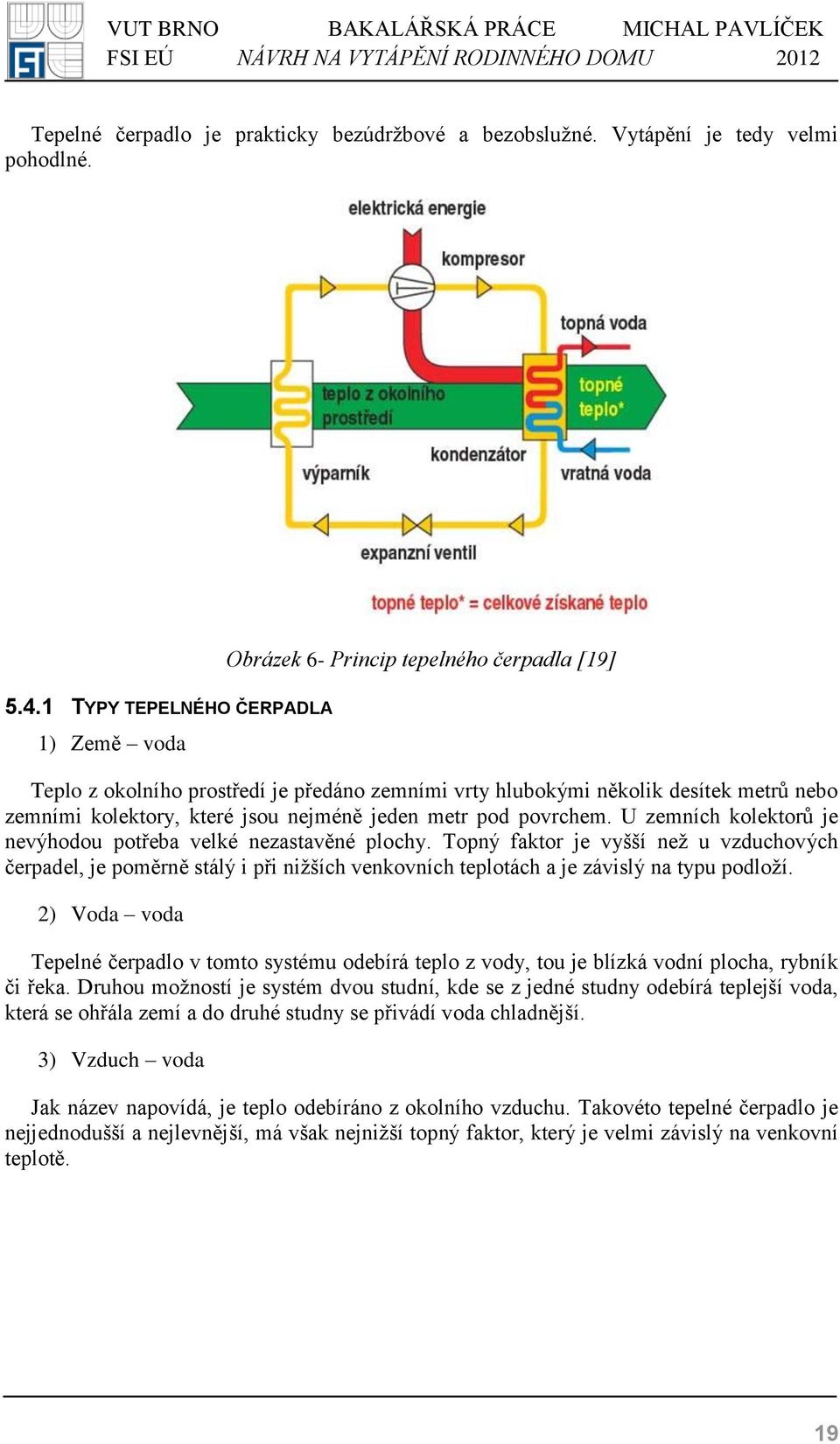 nejméně jeden metr pod povrchem. U zemních kolektorů je nevýhodou potřeba velké nezastavěné plochy.