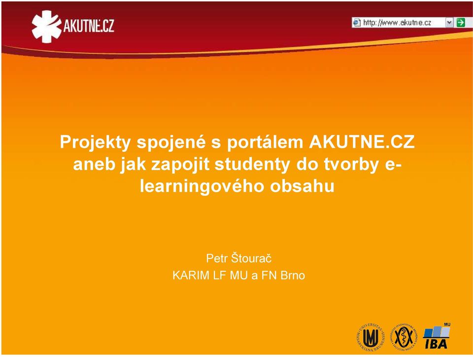 CZ aneb jak zapojit studenty do