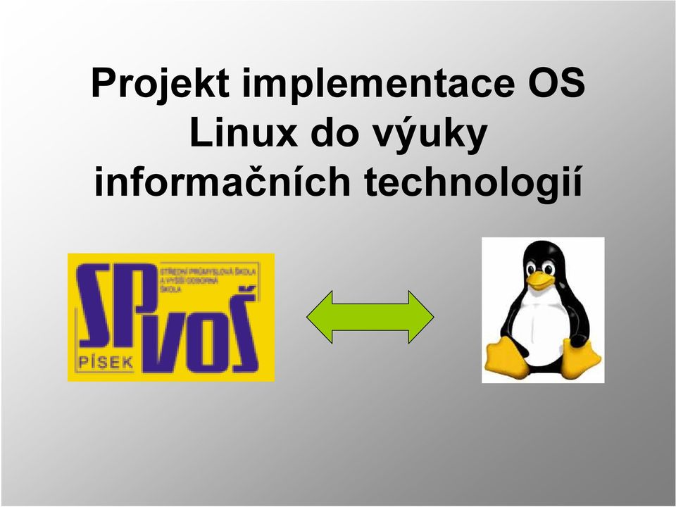 Linux do výuky