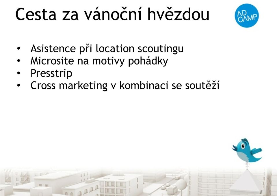 Microsite na motivy pohádky