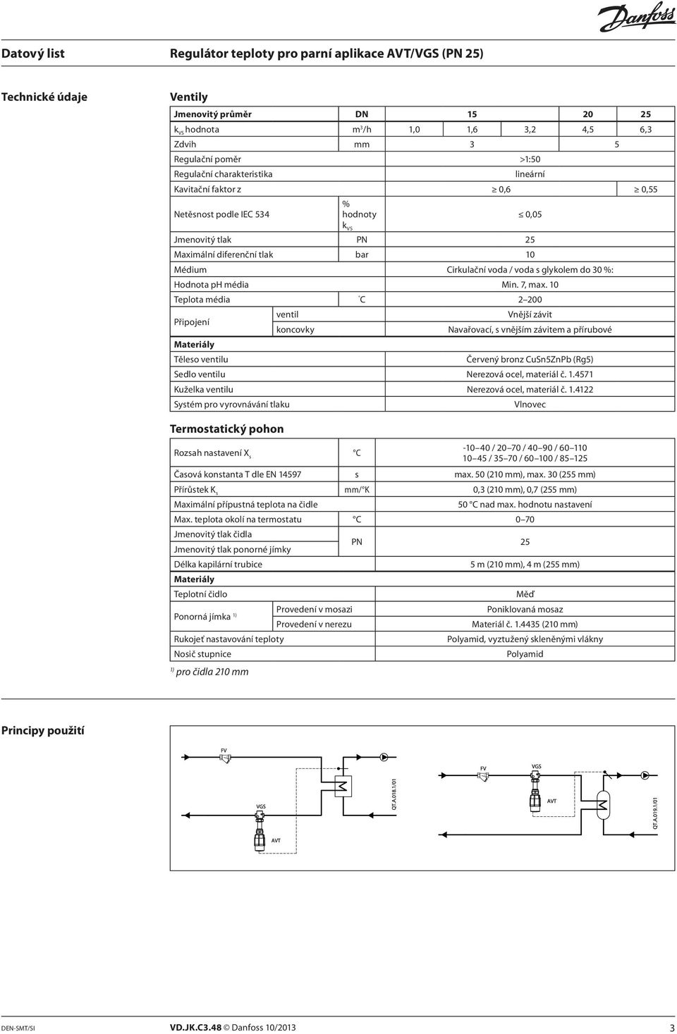 10 Teplota média C 2 200 Připojení Materiály Těleso ventilu ventil koncovky Vnější závit Navařovací, s vnějším závitem a přírubové Červený bronz CuSn5ZnPb (Rg5) Sedlo ventilu Nerezová ocel, materiál