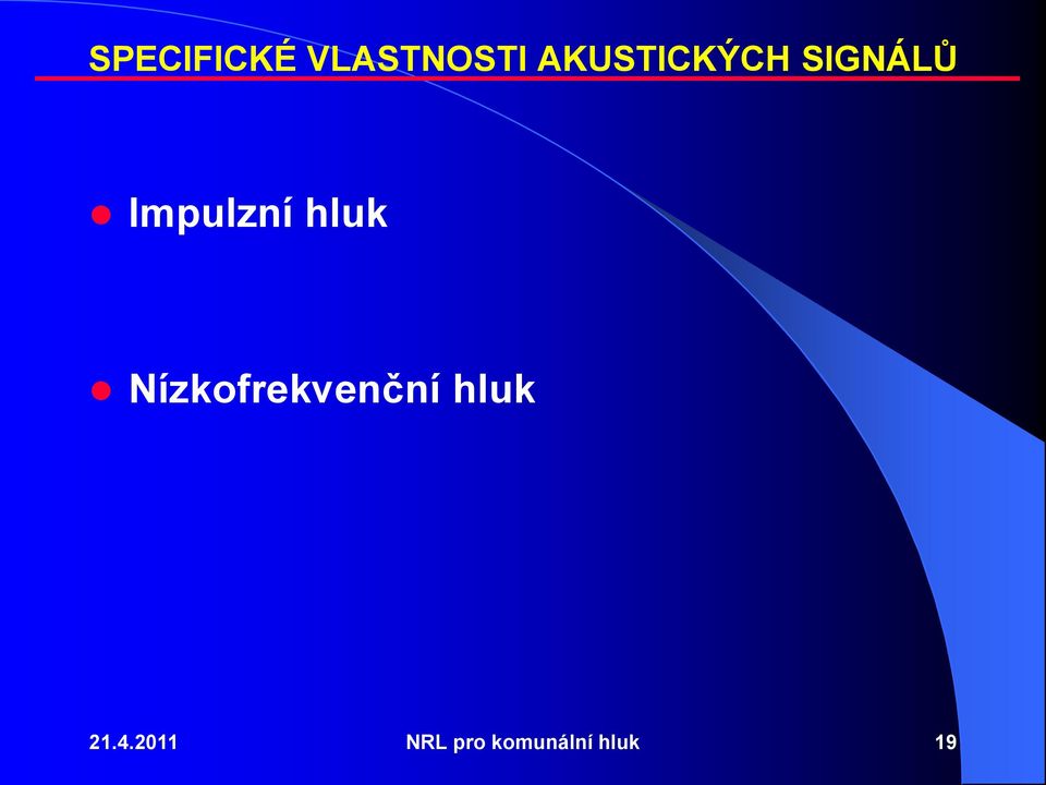 Impulzní hluk