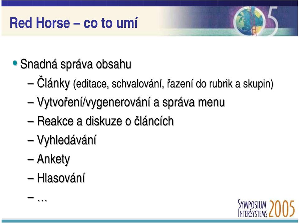 skupin) Vytvoření/vygenerování a správa menu